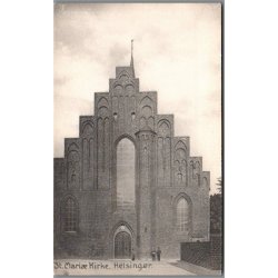 ST. Maria Kirke i Helsing�r - Postkort - Ubrugt
