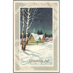 Julemrke 1970 p Postkort