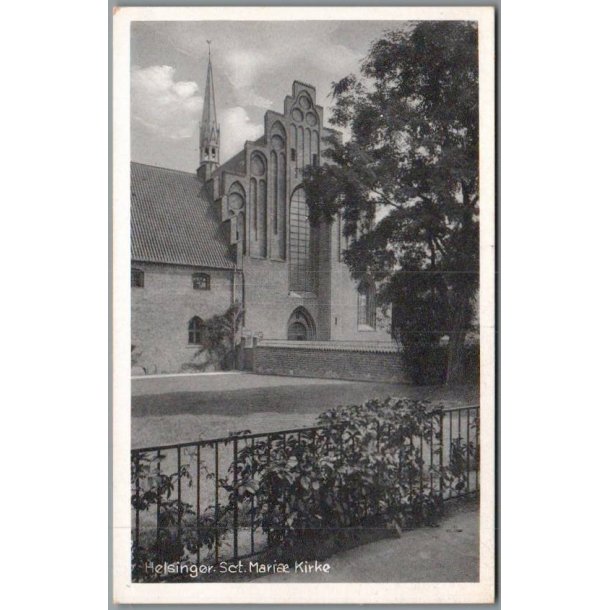 Helsing�r - ST. Maria Kirke - Postkort - Ubrugt