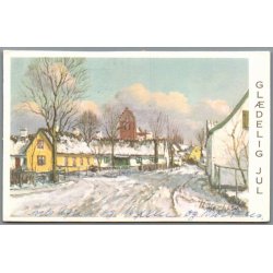 Julemrke 1970 p Postkort