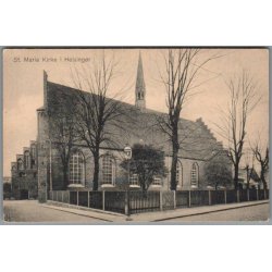 ST. Maria Kirke i Helsing�r - Postkort - Ubrugt