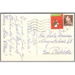 Julemrke 1970 p Postkort
