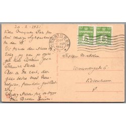 Indgang til Maria Kirke - Postkort - Brugt