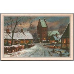 Julemrke 1970 p Postkort