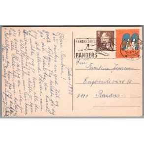 Julemrke 1970 p Postkort