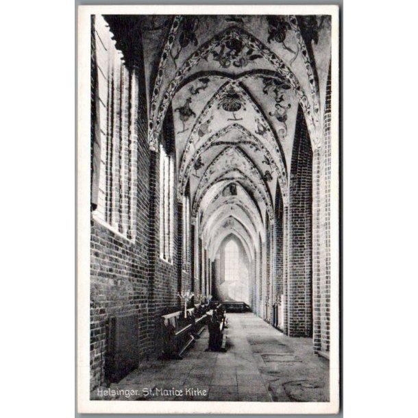 Helsing�r - ST. Maria Kirke - Postkort - Ubrugt