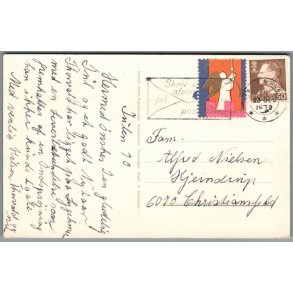 Julemrke 1970 p Postkort