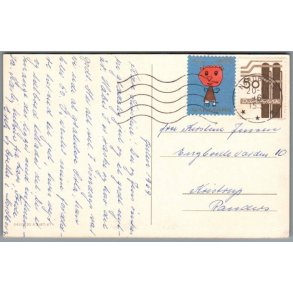 Julemrke 1969 p Postkort