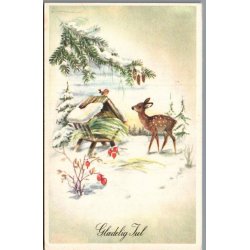 Julemrke 1969 p Postkort