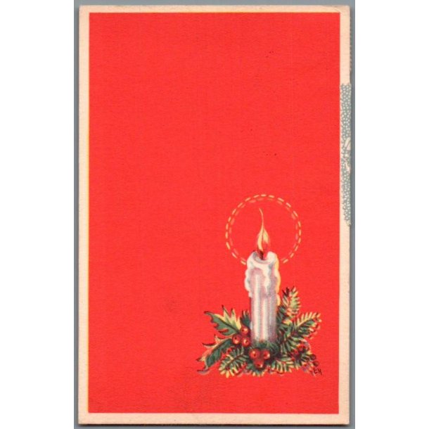 Halfdaner, Elisabeth - Julekort - Brugt 