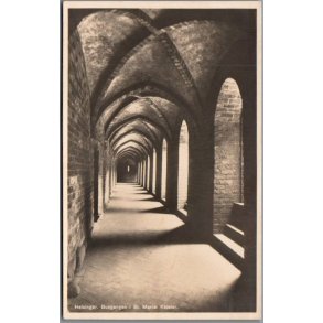 Helsing�r - Buegangen i Sct. Maria Kloster - Postkort - Ubrugt