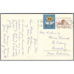 Julemrke 1969 p Postkort