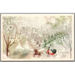 Julemrke 1969 p Postkort