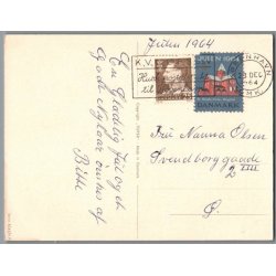 Halfdaner, Elisabeth - Julekort - Brugt 