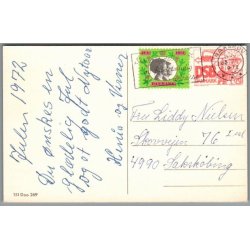 Julem�rke 1972 p� Postkort
