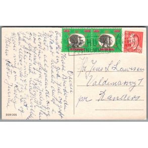 Julem�rke 1972 p� Postkort