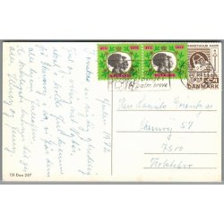 Julem�rke 1972 p� Postkort