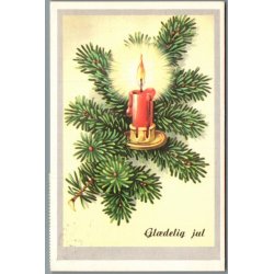 Julem�rke 1972 p� Postkort