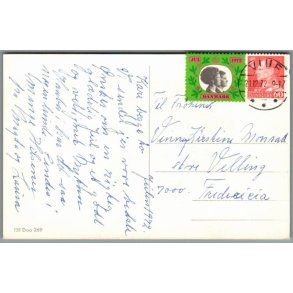 Julem�rke 1972 p� Postkort