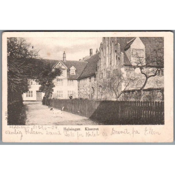 Helsing�r - Klosteret -  Postkort - Brugt