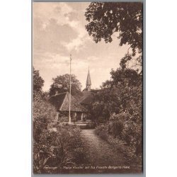 Helsing�r - Maria Kloster set fra Have - Postkort - Ubrugt