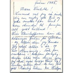 Christensen, Ruth - Julekort - Ubrugt