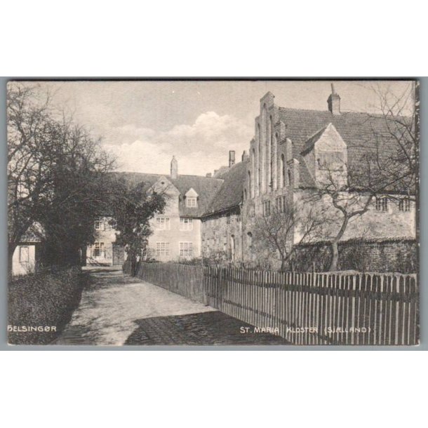 Helsing�r - ST. Maria Kloster (Sj�lland) - Postkort - Brugt
