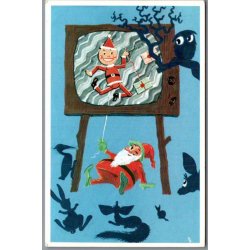 Julemrke 1971 p Postkort