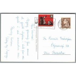 Julemrke 1971 p Postkort