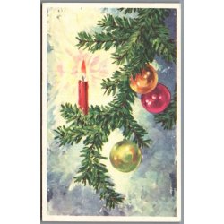 Julemrke 1971 p Postkort