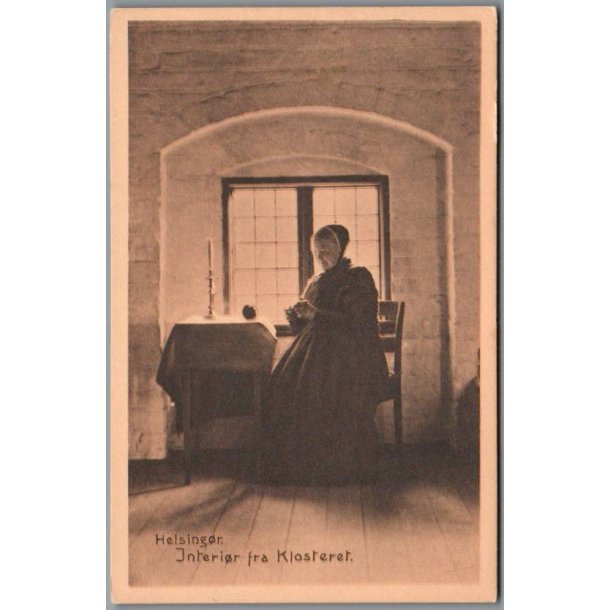 Helsing�r - Interi�r fra Klosteret - Postkort - Ubrugt