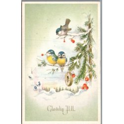 Julemrke 1971 p Postkort