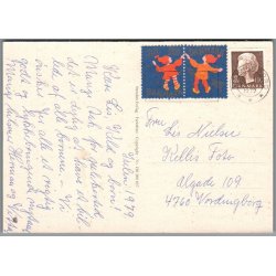 Julemrke 1979 p Postkort