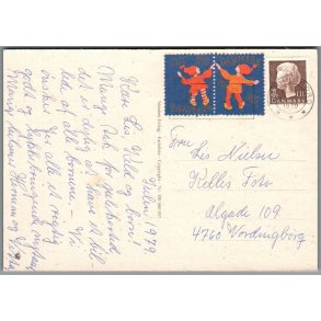 Julemrke 1979 p Postkort