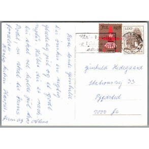 Julemrke 1978 p Postkort