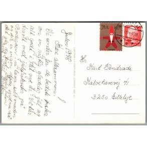 Julemrke 1978 p Postkort
