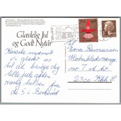 Julemrke 1978 p Postkort