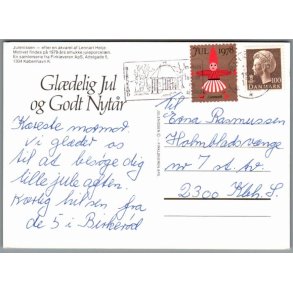 Julemrke 1978 p Postkort