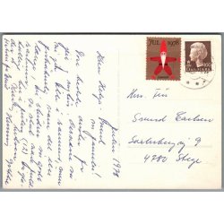 Julemrke 1978 p Postkort
