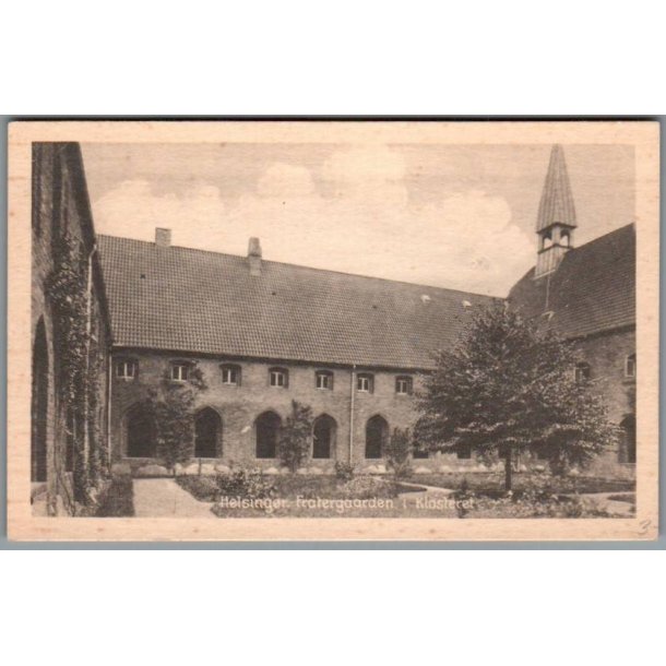 Helsing�r - Fratergaarden i Klosteret - Postkort - Ubrugt