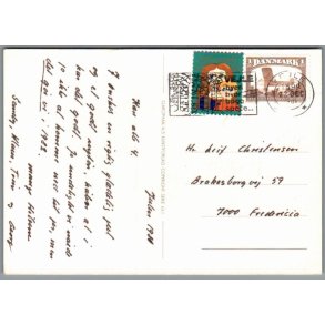 Julemrke 1981 p Postkort