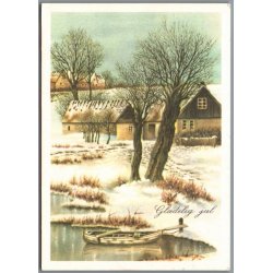 Julemrke 1981 p Postkort