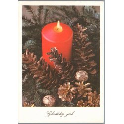 Julemrke 1981 p Postkort