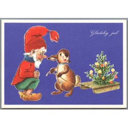 Julemrke 1981 p Postkort