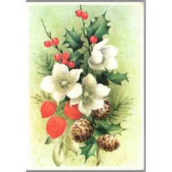 Julemrke 1981 p Postkort