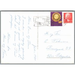 Julemrke 1981 p Postkort