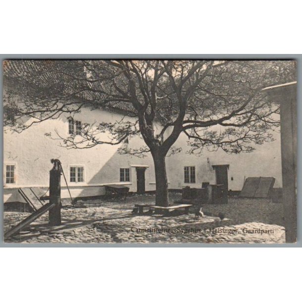 Carmelitternes Sygehus - Helsing�r - Gaardparti - Ubrugt