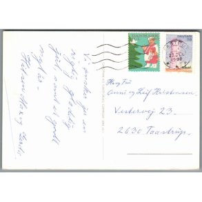 Julem�rke 1980 p� Postkort