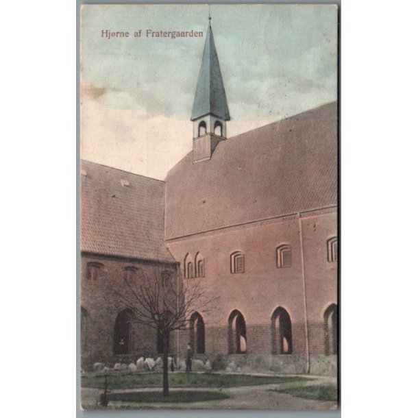Hj�rne af Fratergaarden - Postkort - Brugt