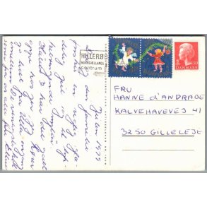 Julemrke 1979 p Postkort